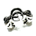 Gucci Silver 925 Band Ring (Pre-Owned)