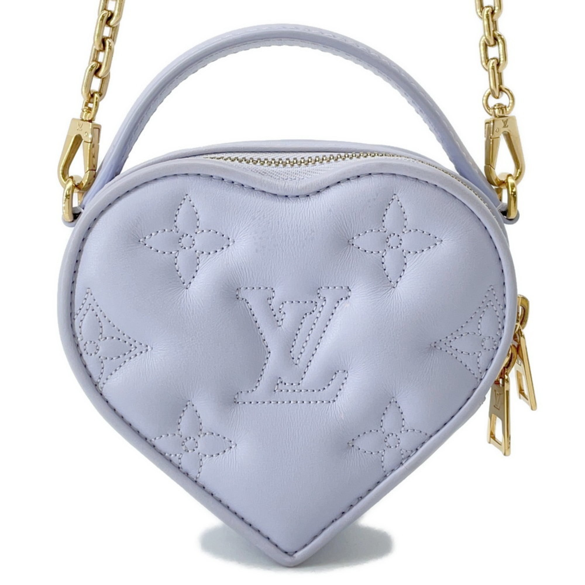 Louis Vuitton Monogram Gold Leather Handbag Shoulder Bag
