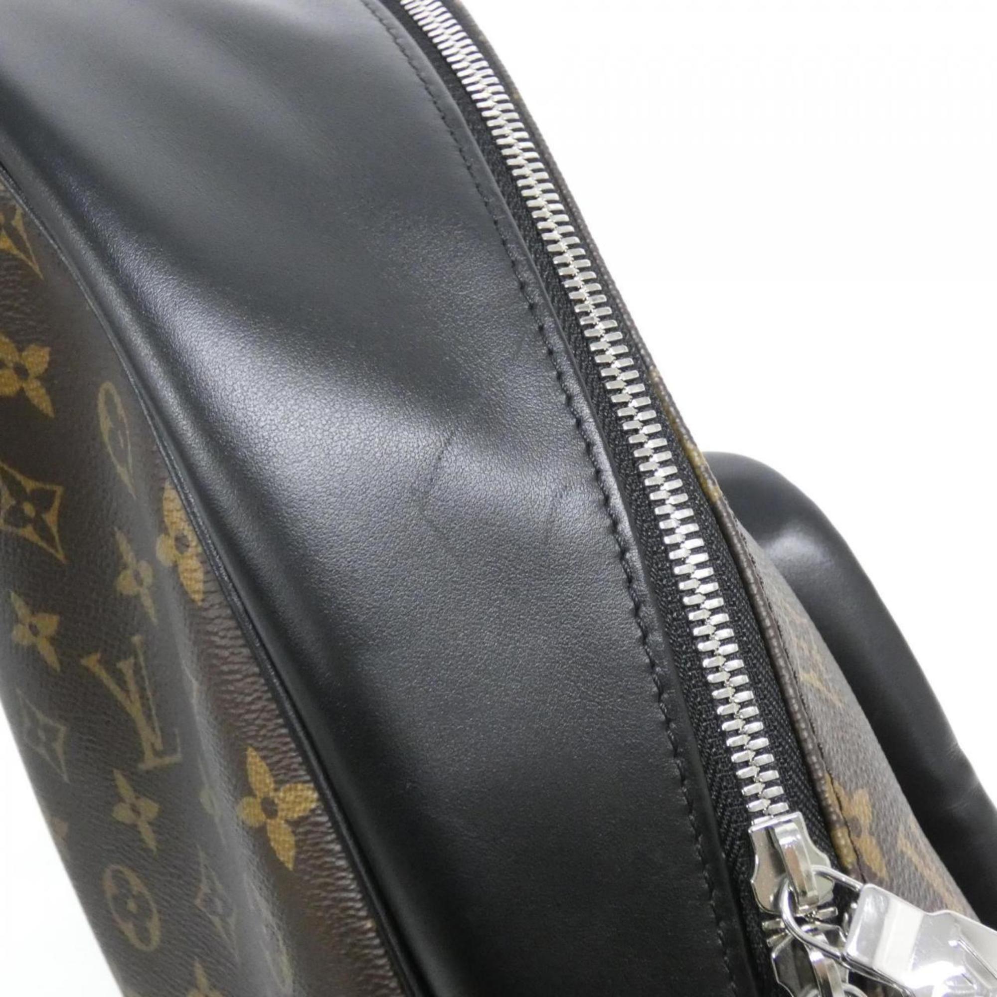 Louis Vuitton Brown Coated Canvas Backpack
