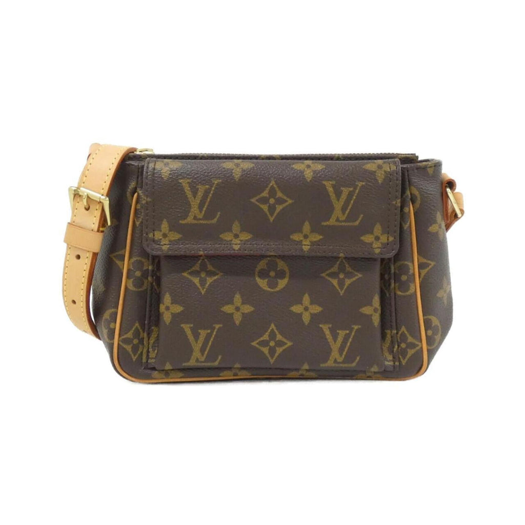 Louis Vuitton Brown Coated Canvas Shoulder Bag