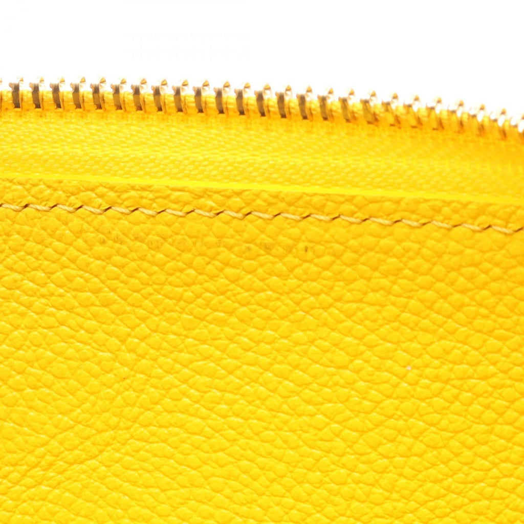 Louis Vuitton Monogram Empreinte Yellow Monogram Empreinte Long Wallet