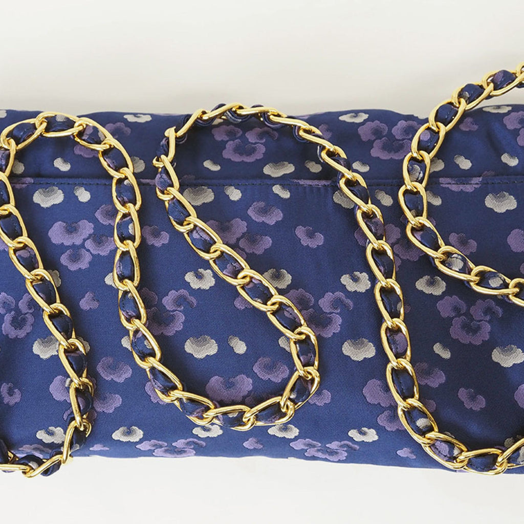 Prada Navy Nylon Shoulder Bag