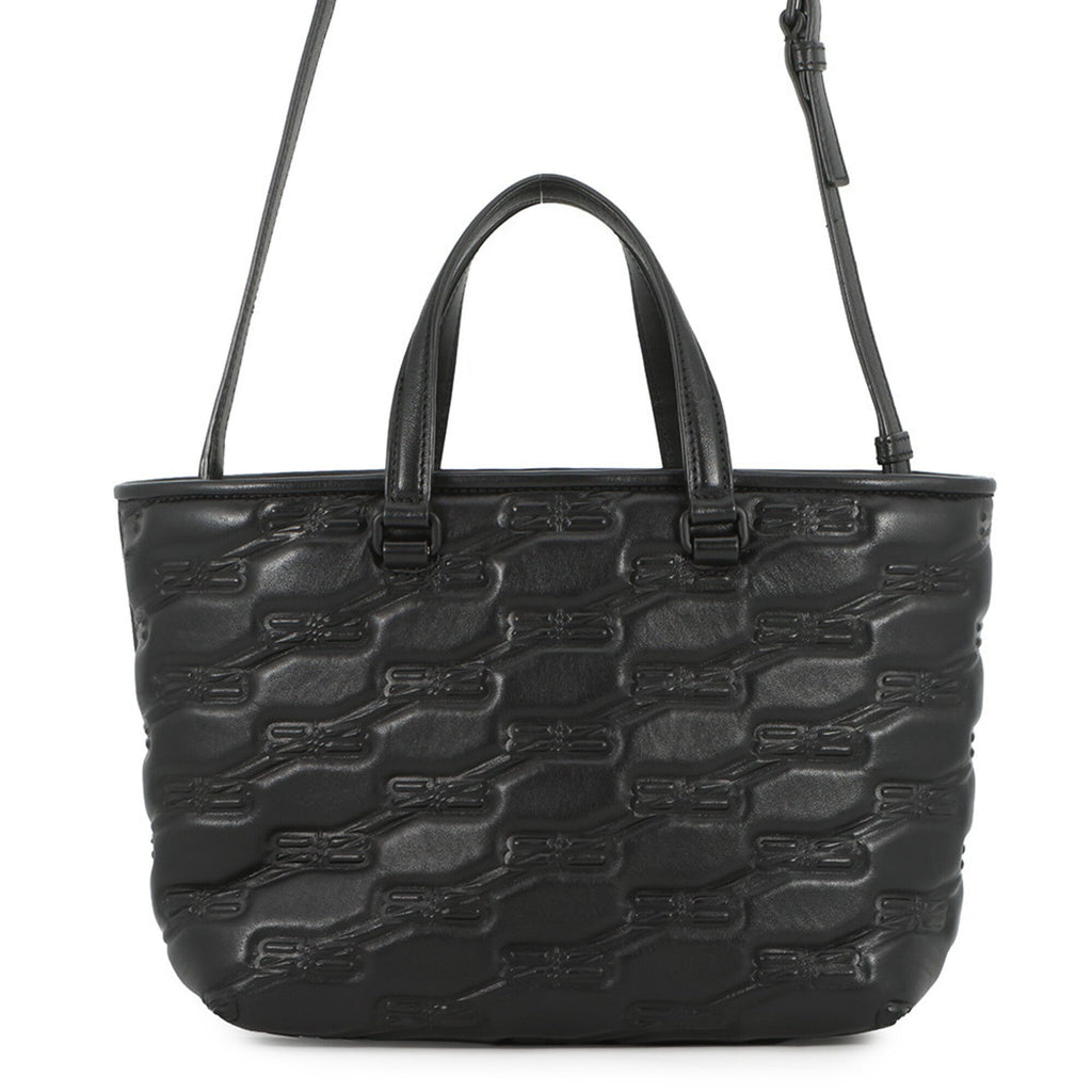 Balenciaga Black Leather Hand