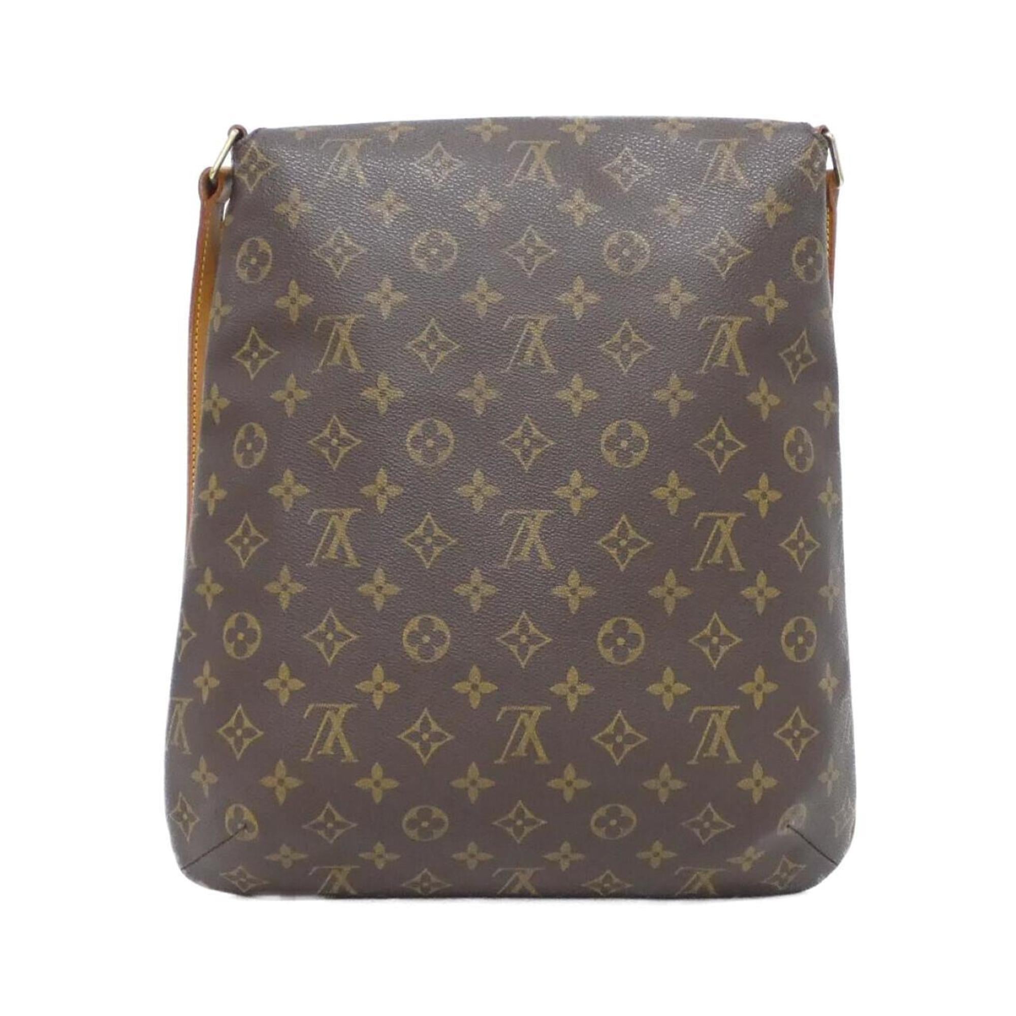 Louis Vuitton Marron Coated Canvas Shoulder Bag