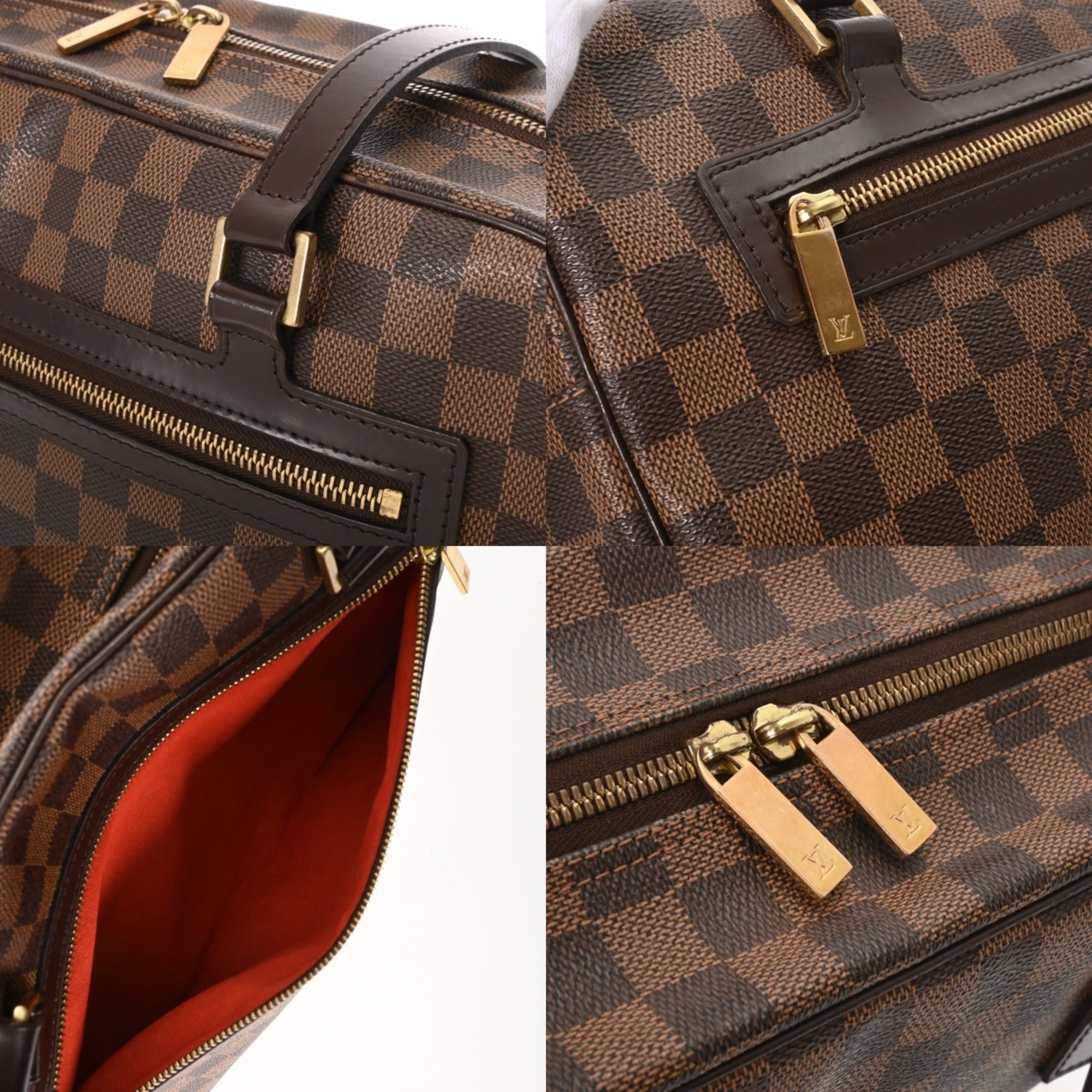 Louis Vuitton Damier Brown Damier Canvas Damier Canvas Shoulder Bag