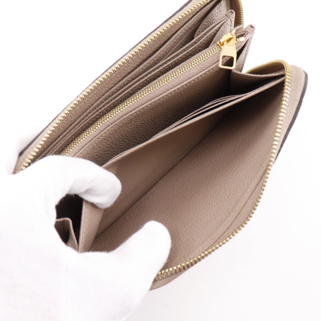 Louis Vuitton Monogram Empreinte Gray Monogram Empreinte Long Wallet