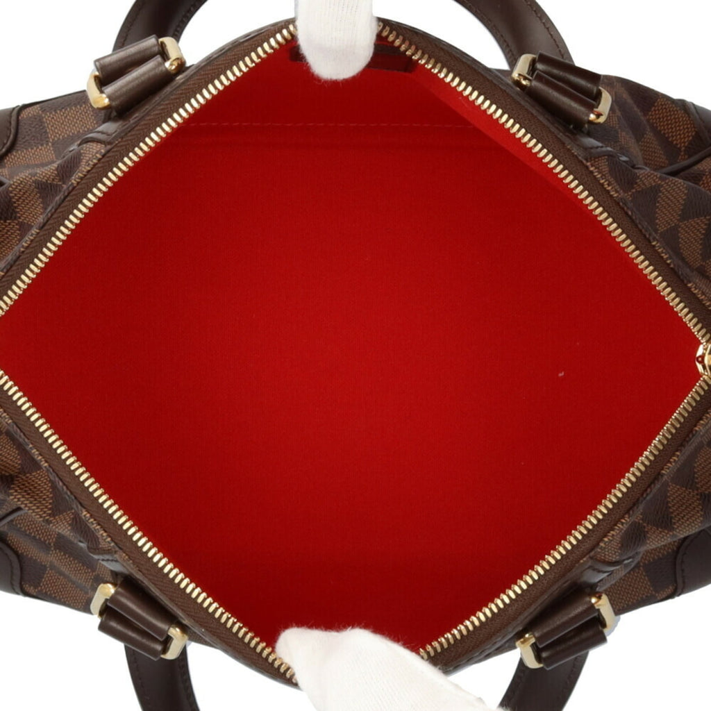 Louis Vuitton Brown Damier Canvas Handbag