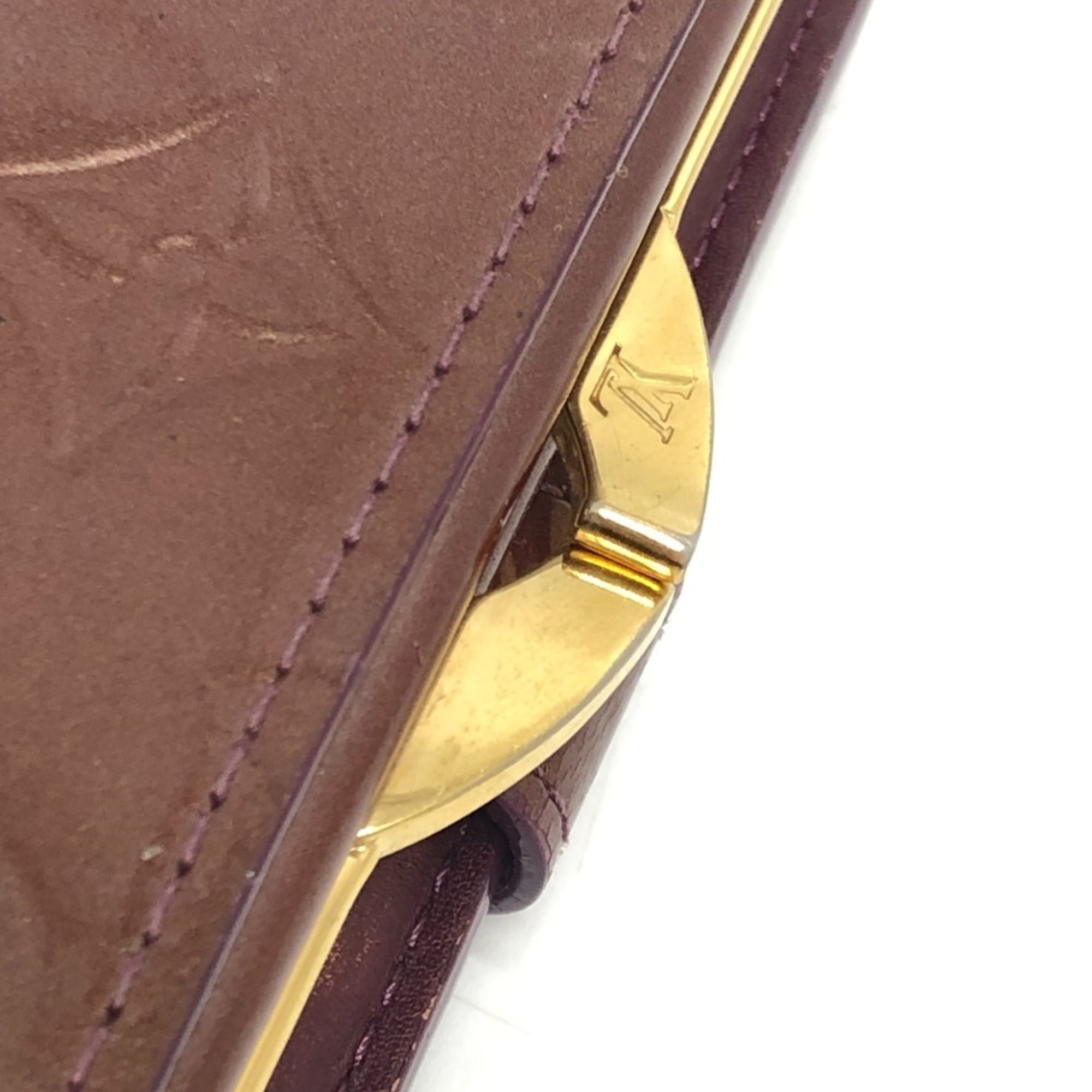 Louis Vuitton Rouge Fauviste Monogram Vernis Wallet
