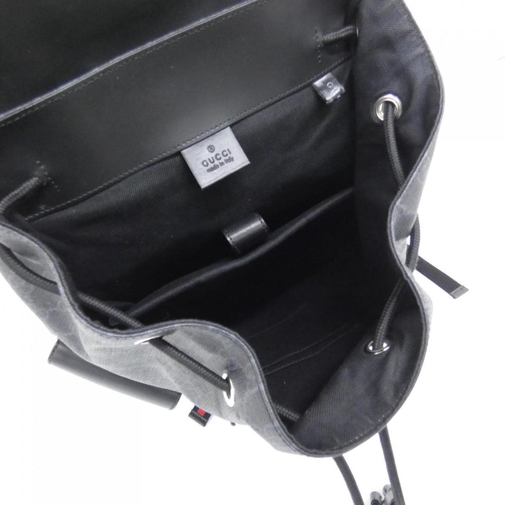 Gucci Black Gray Backpack (Pre-Owned)