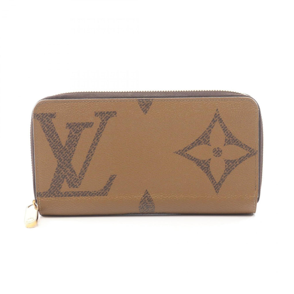 Louis Vuitton Brown Coated Canvas Long Wallet
