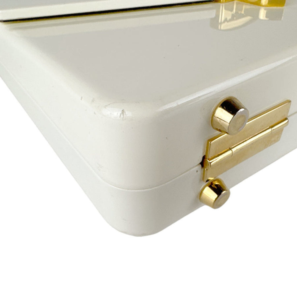 Gucci Ivory Acrylic Handbag Shoulder Bag (Pre-Owned)