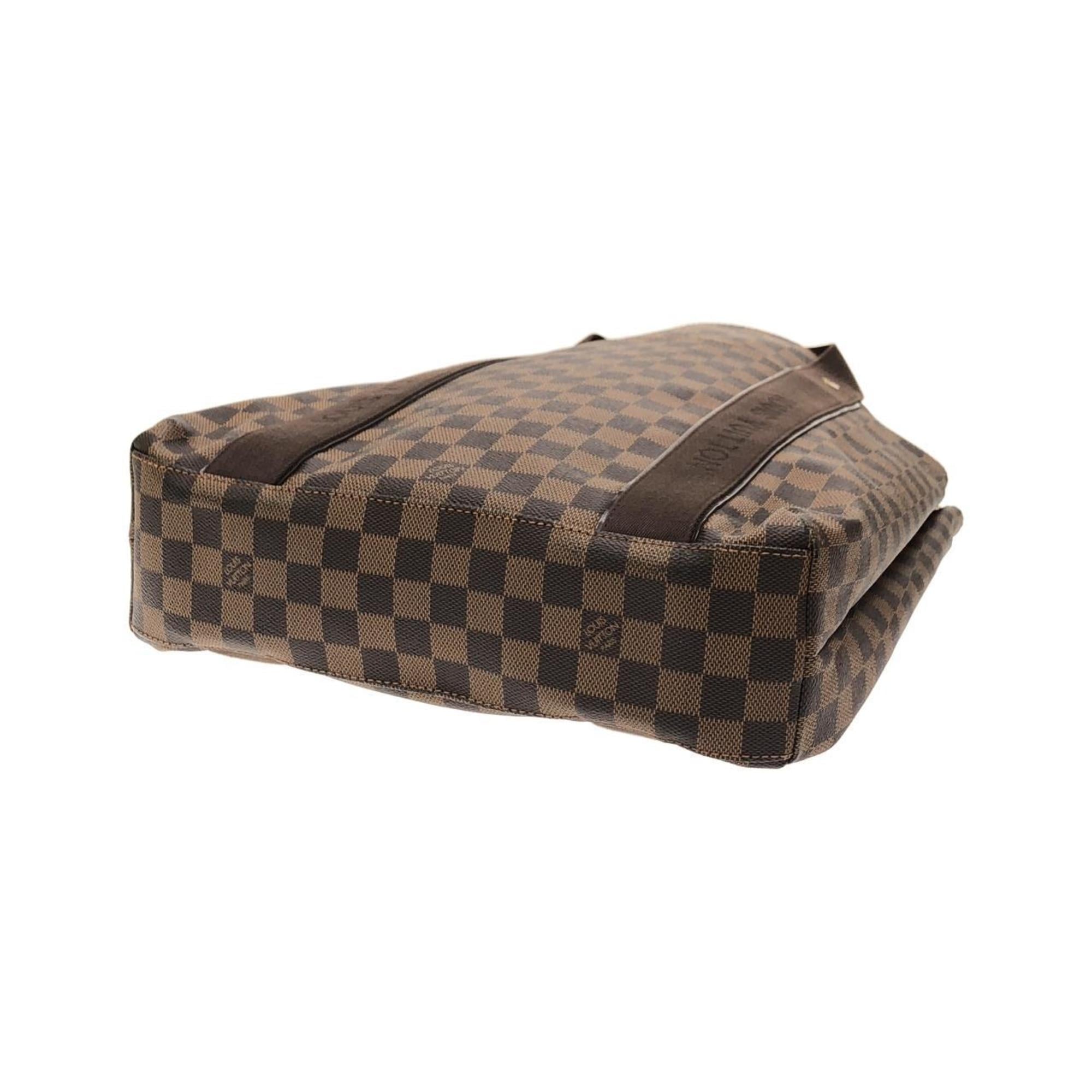 Louis Vuitton Brown Coated Canvas Handbag