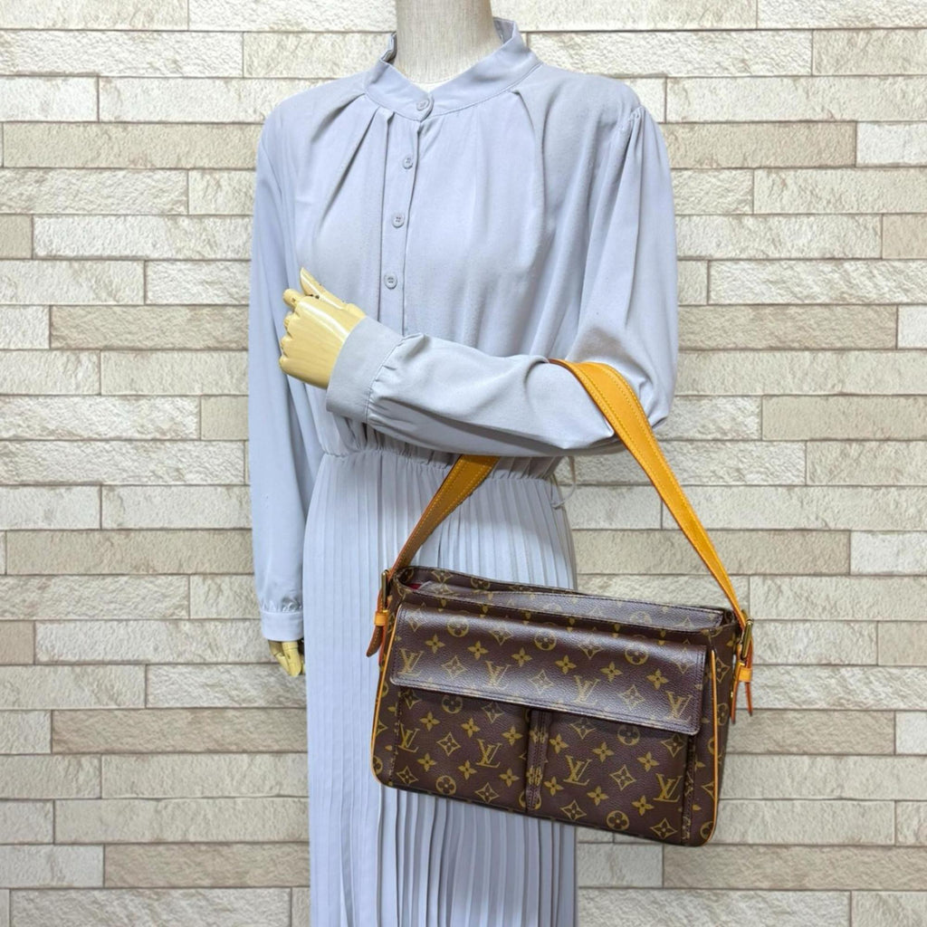 Louis Vuitton Brown Monogram Shoulder Bag