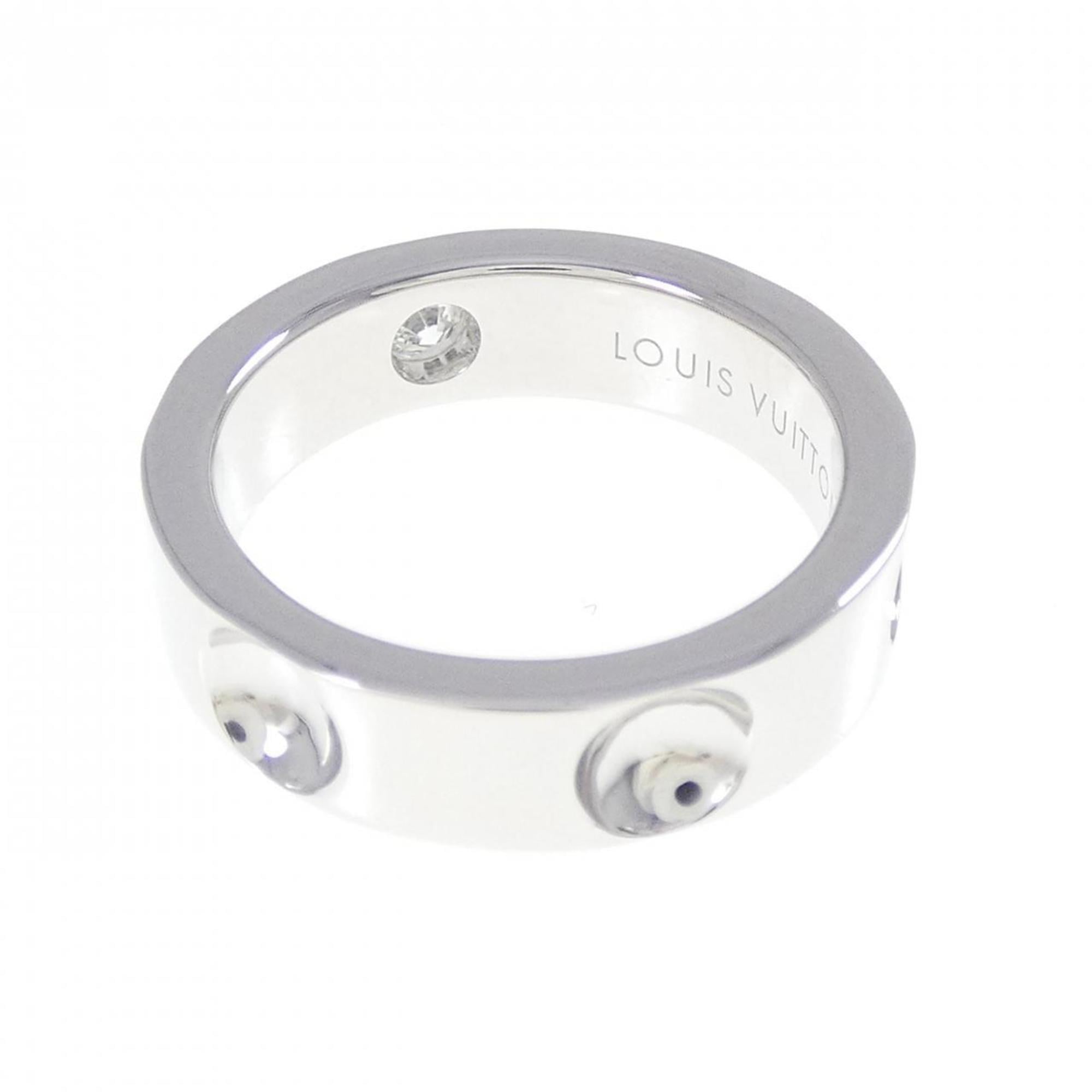 Louis Vuitton White Gold (18K) Band Ring