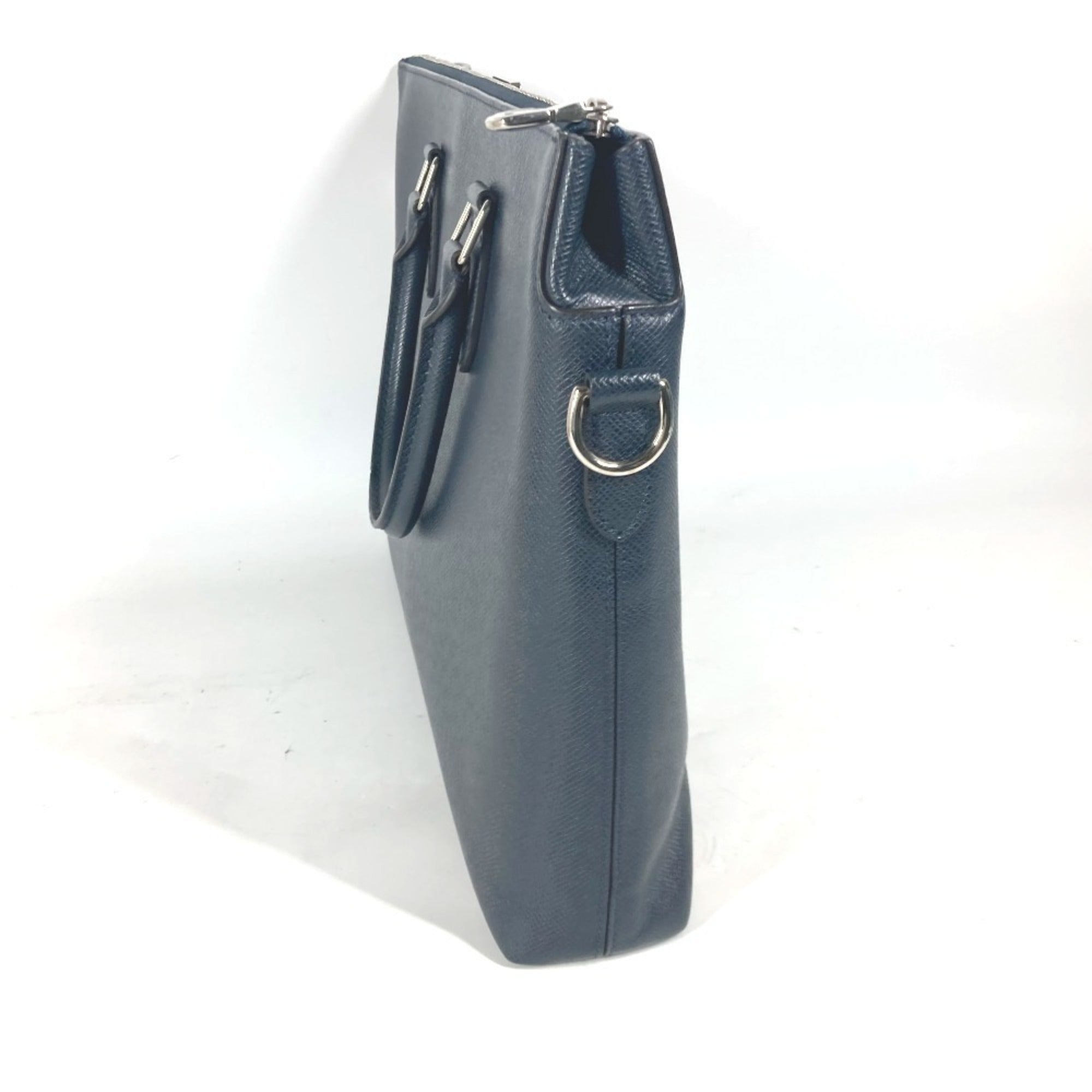 Louis Vuitton Navy Taiga Leather Shoulder Bag