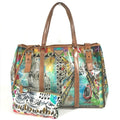 Prada Multi-Color Vinyl Shoulder Bag Tote Bag