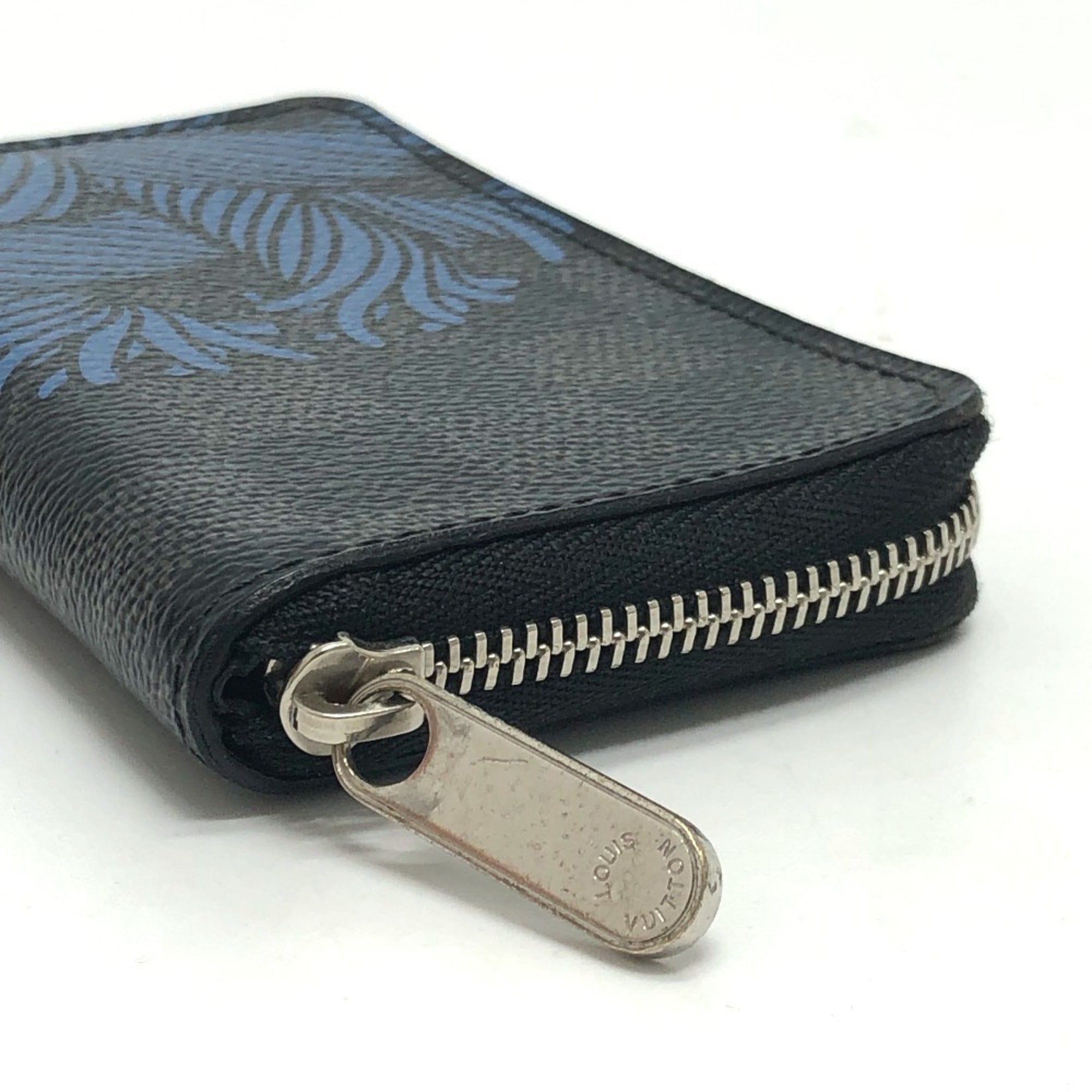 Louis Vuitton Black Damier Graphite Coin Purse/Coin Case