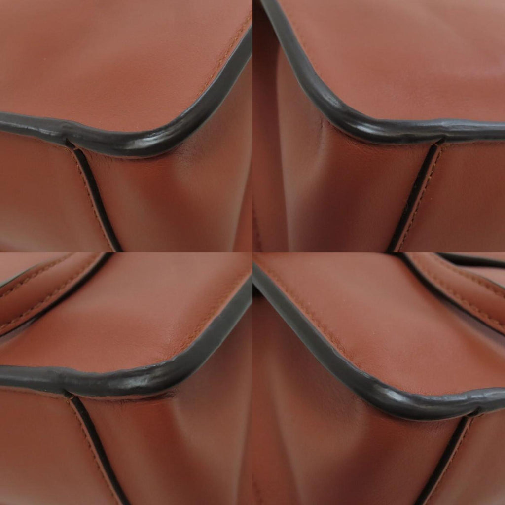 Fendi Brown Leather Shoulder Bag