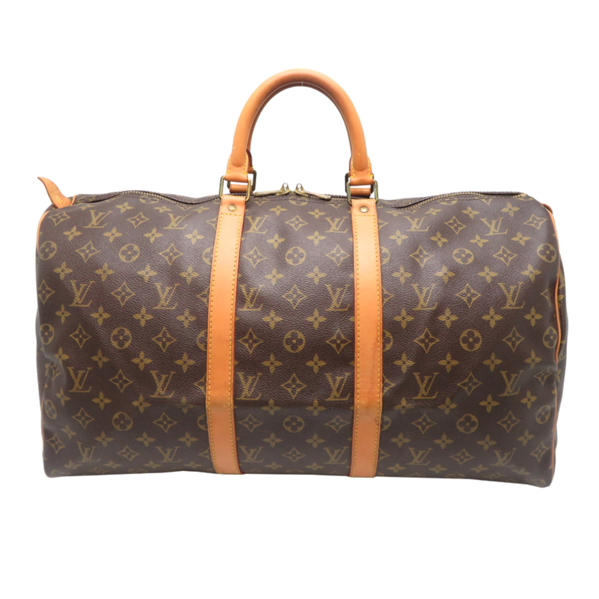 Louis Vuitton Brown Monogram Boston Bag