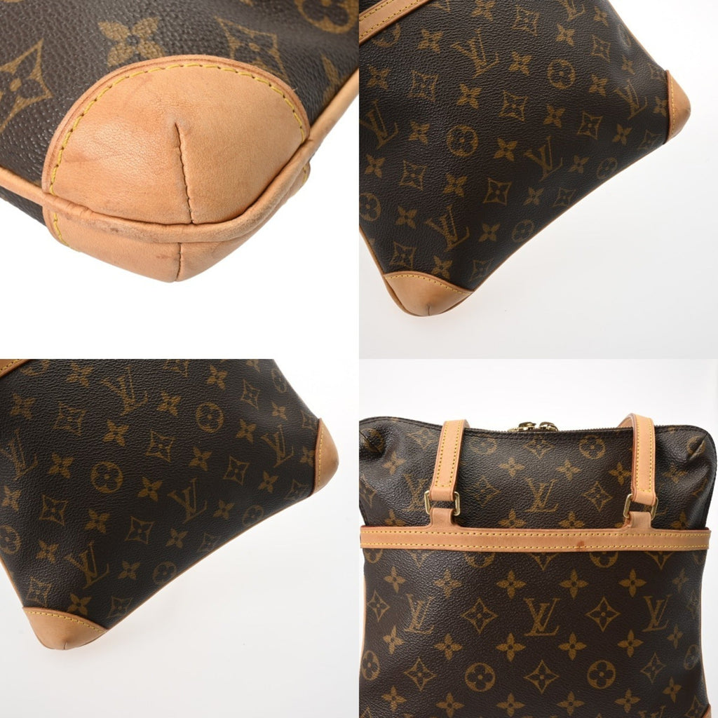 Louis Vuitton Brown Monogram Canvas Shoulder Bag