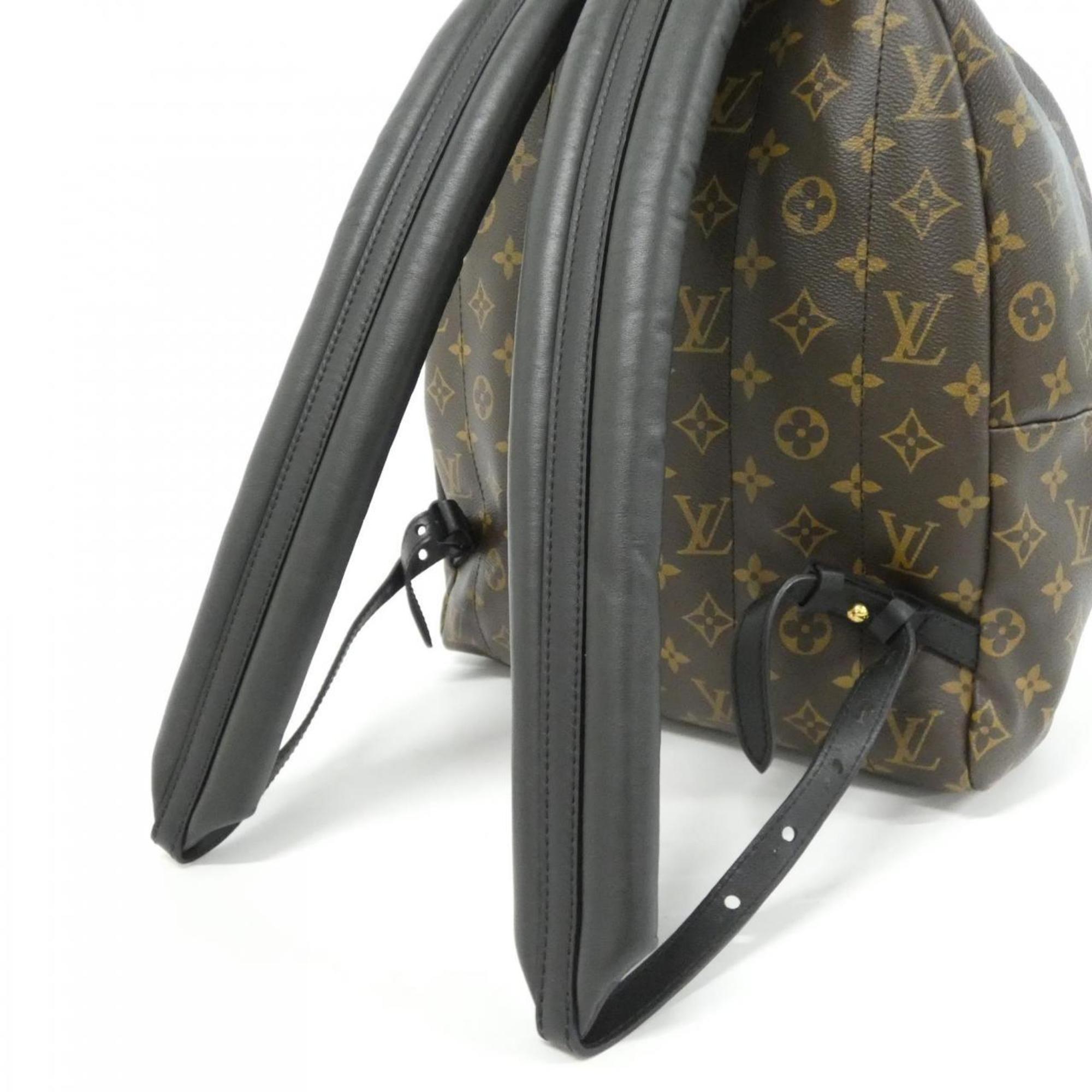 Louis Vuitton Brown Coated Canvas Backpack