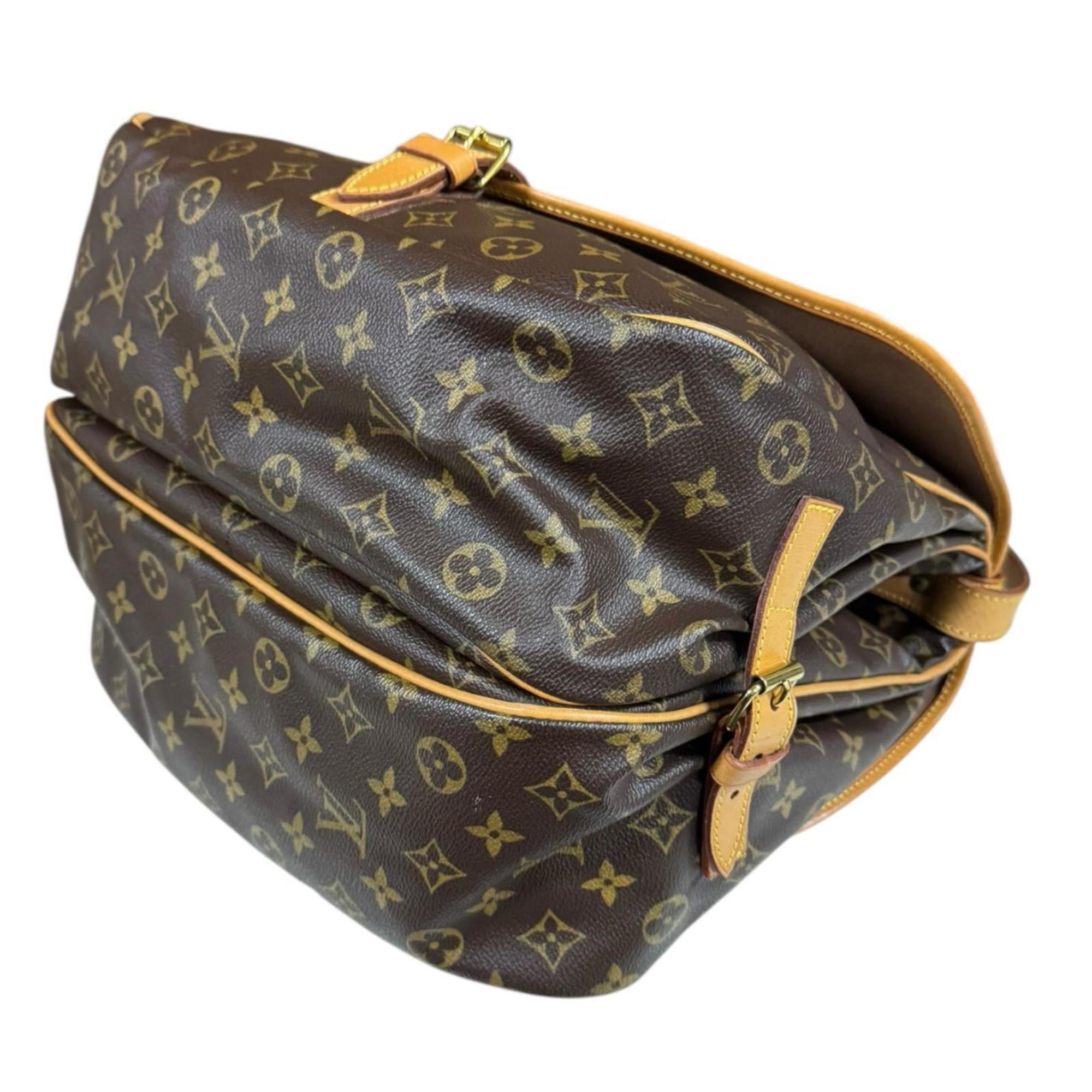 Louis Vuitton Brown Monogram Shoulder Bag