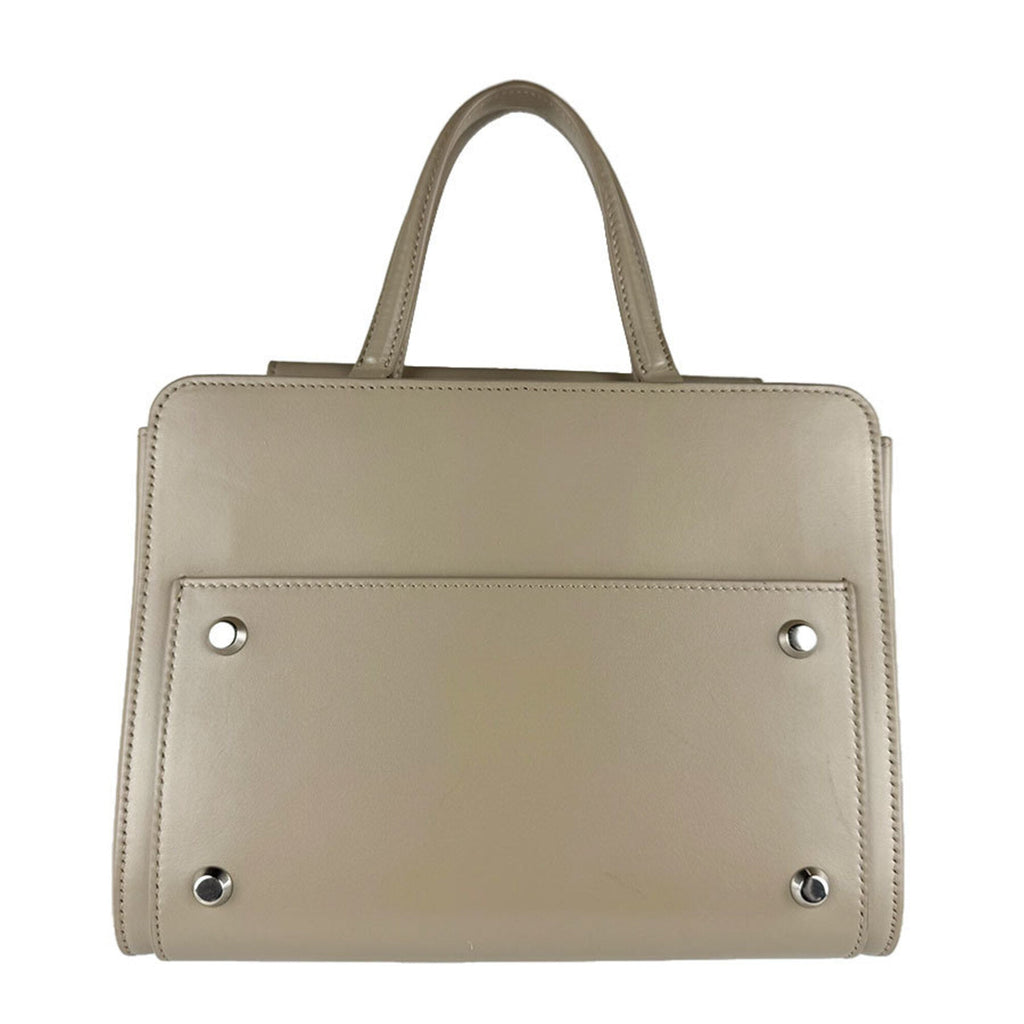 Balenciaga Grayish Leather Handbag Shoulder Bag Tote