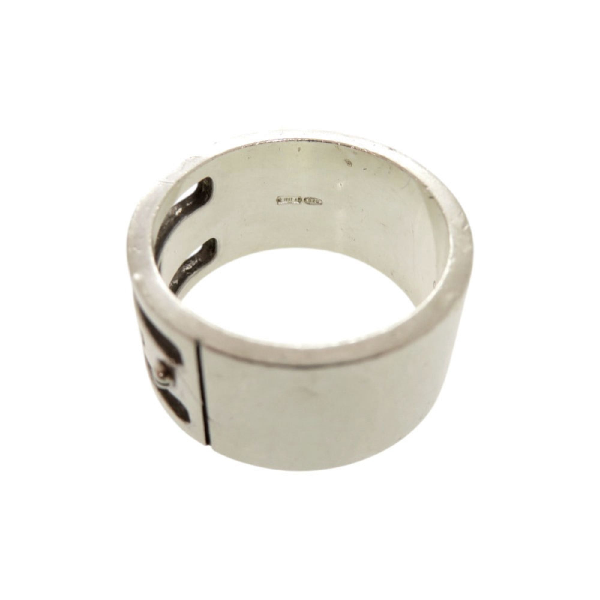 Gucci Silver Silver 925 Band Ring (Pre-Owned)