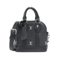 Louis Vuitton Black Leather Handbag