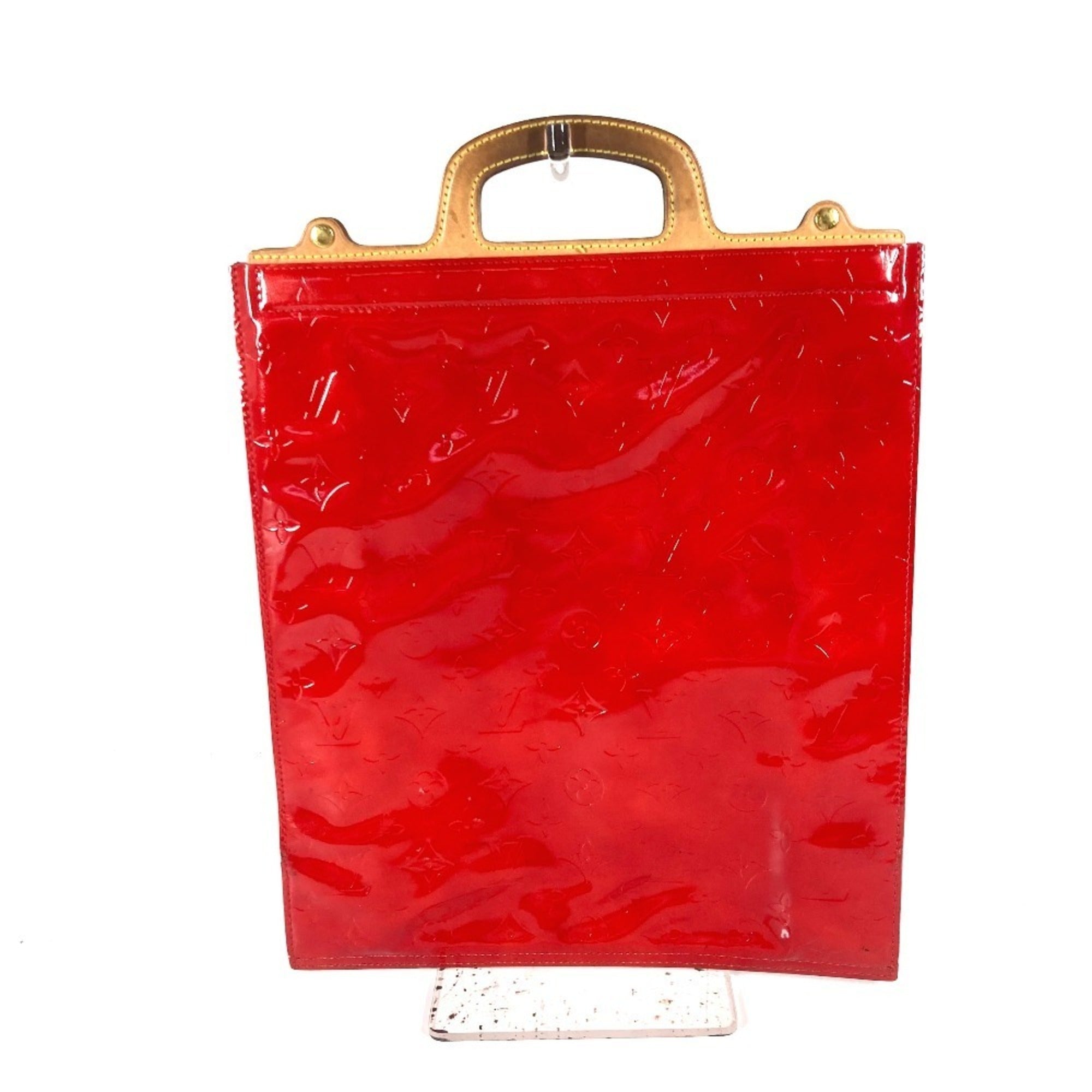 Louis Vuitton Monogram Vernis Red Color Monogram Vernis Handbag