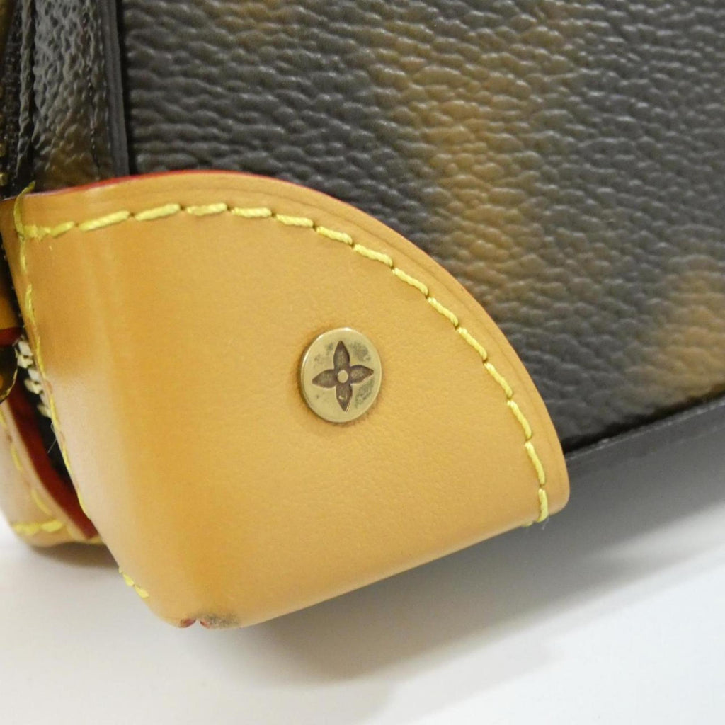 Louis Vuitton Marron Coated Canvas Shoulder Bag