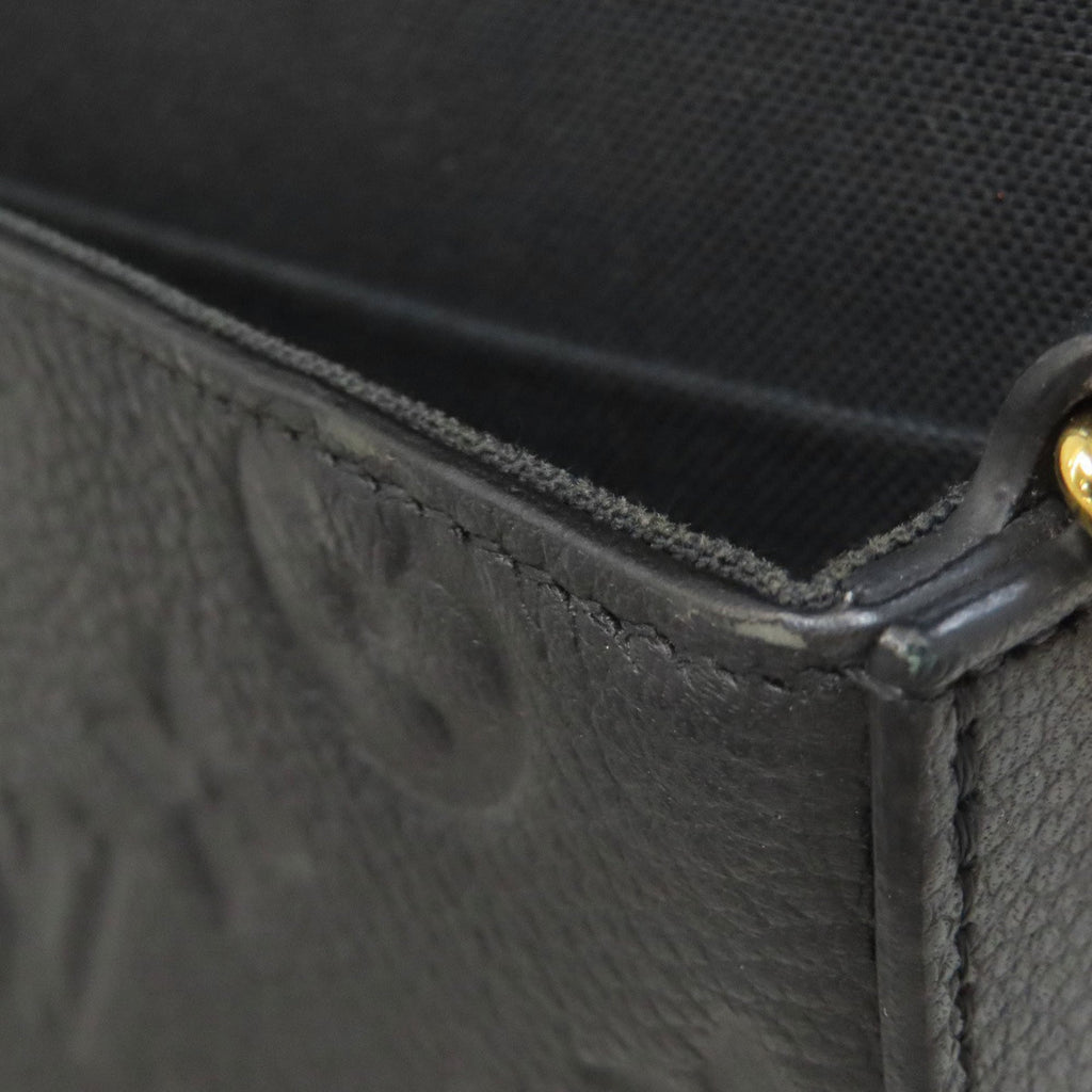 Louis Vuitton Black Chain/Shoulder Wallet