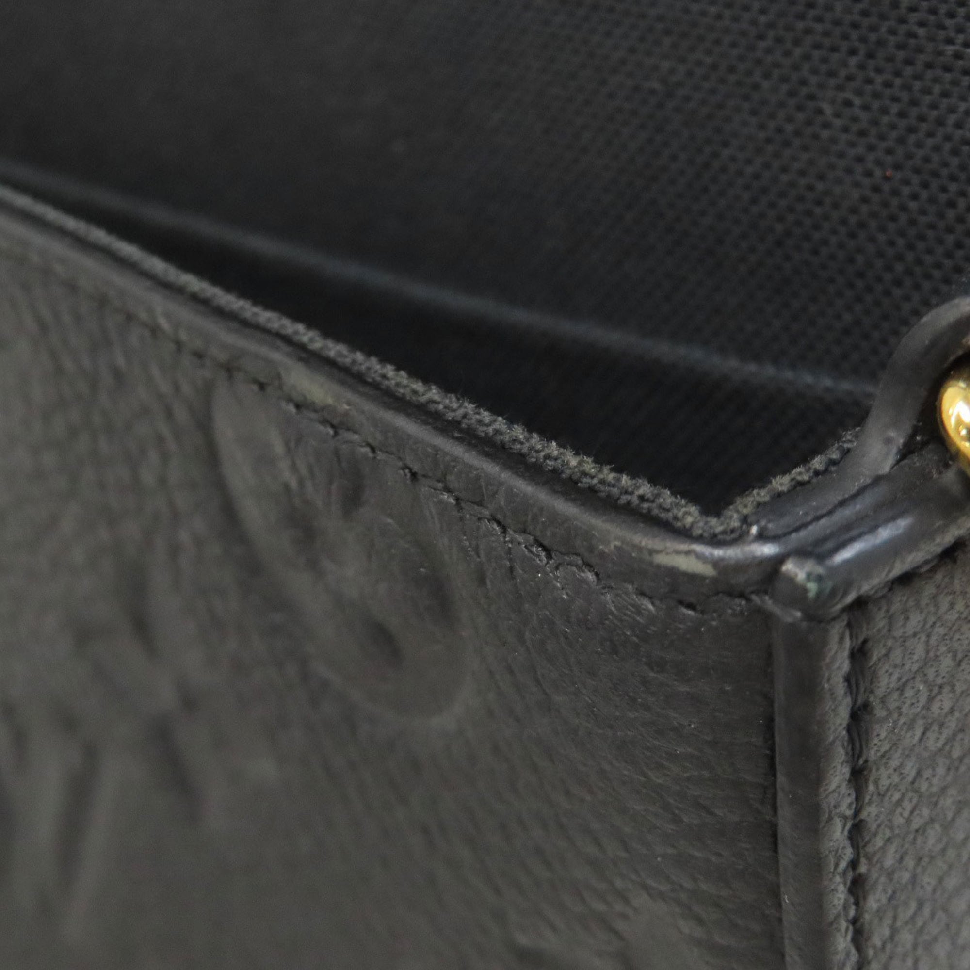 Louis Vuitton Black Chain/Shoulder Wallet