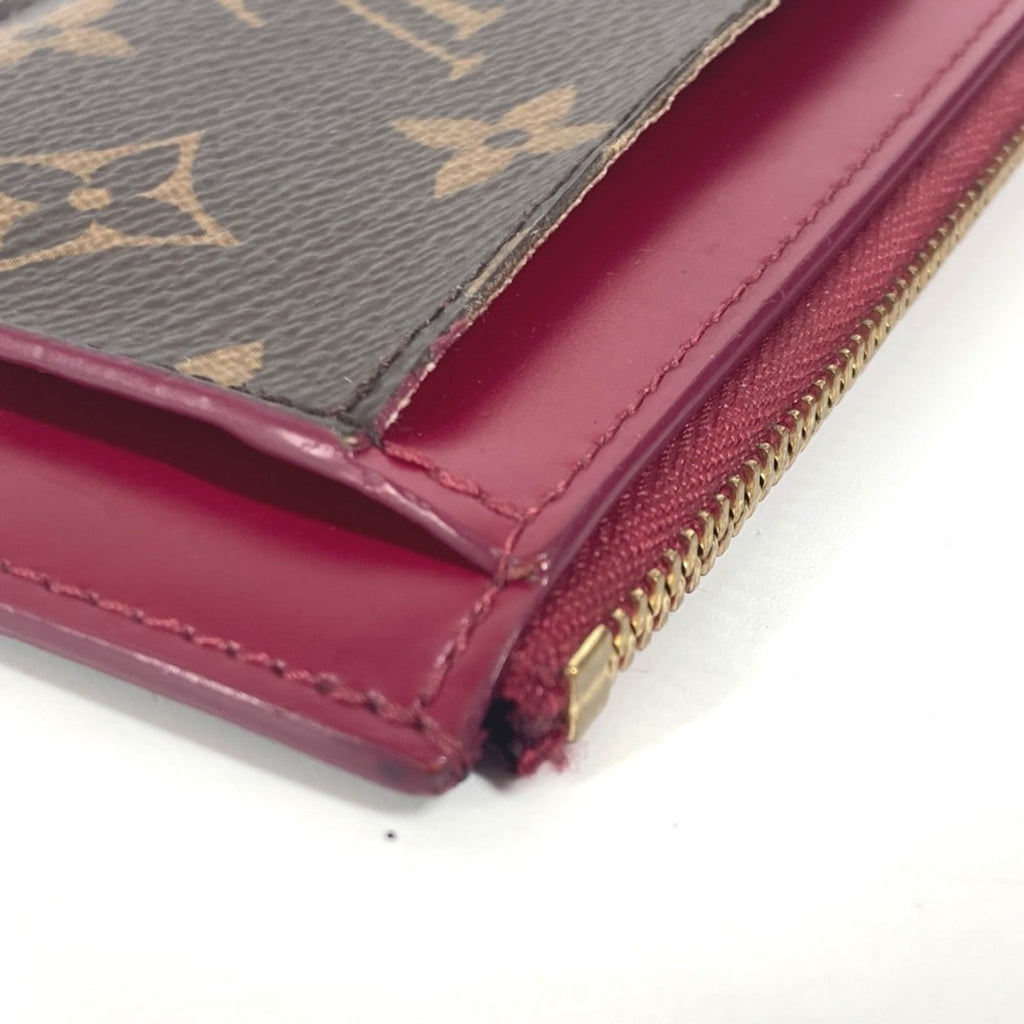 Louis Vuitton Monogram Brown Purple Monogram Coin Purse/Coin Case
