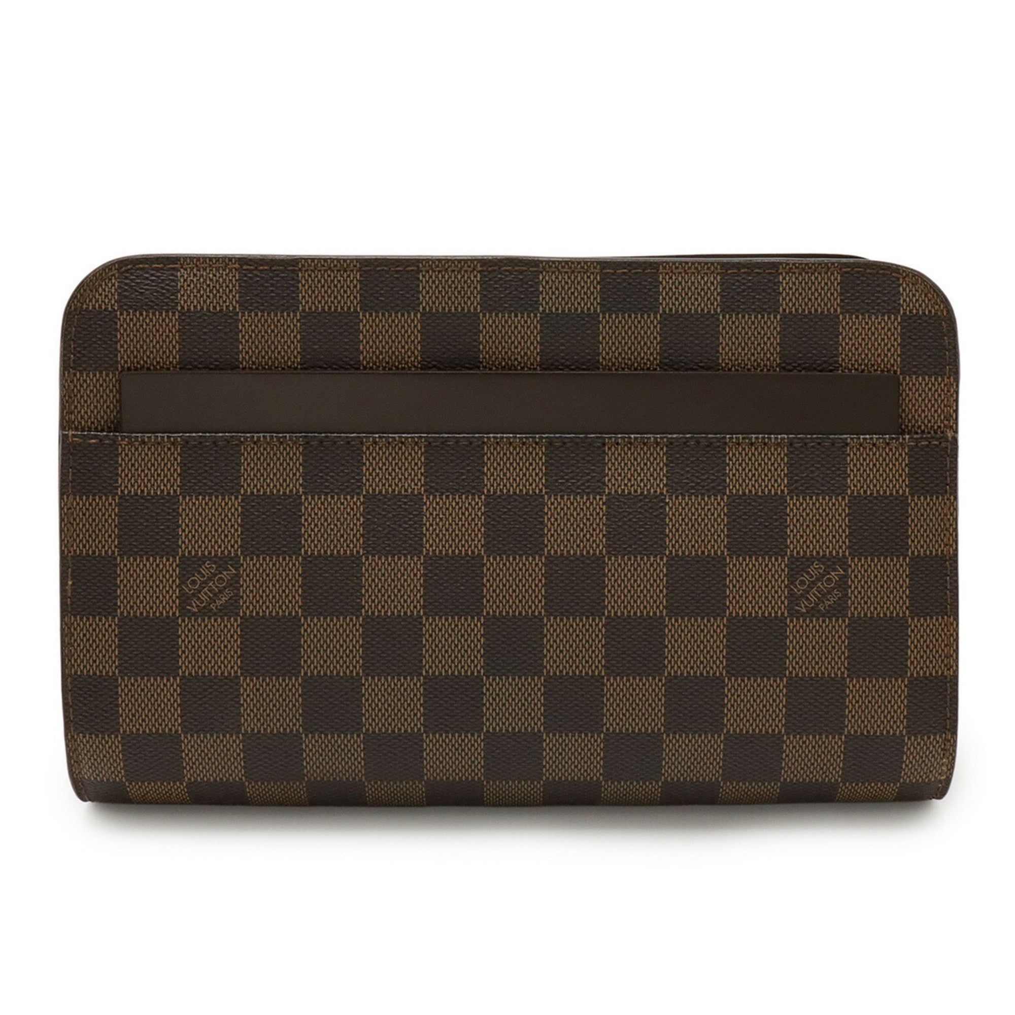 Louis Vuitton Brown Damier Canvas Damier Canvas Clutch Bag Pouch