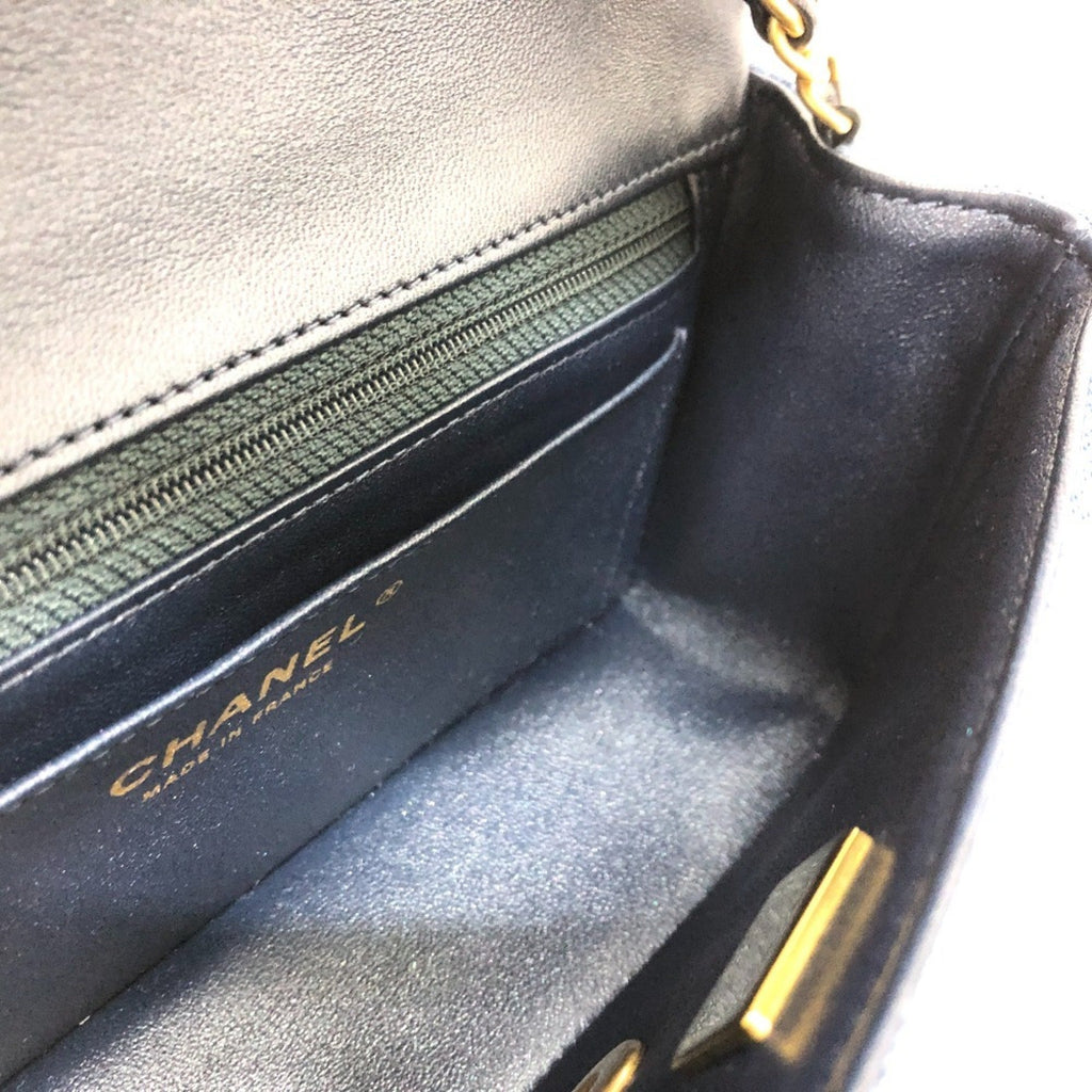 Chanel Matelasse Blue Denim Shoulder Bag