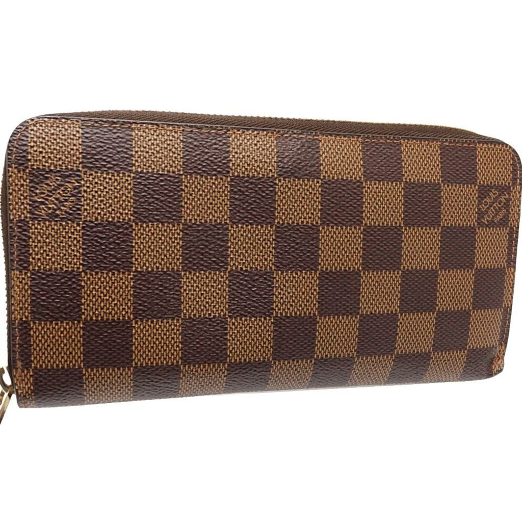 Louis Vuitton Damier Canvas Ebene Canvas Long Wallet