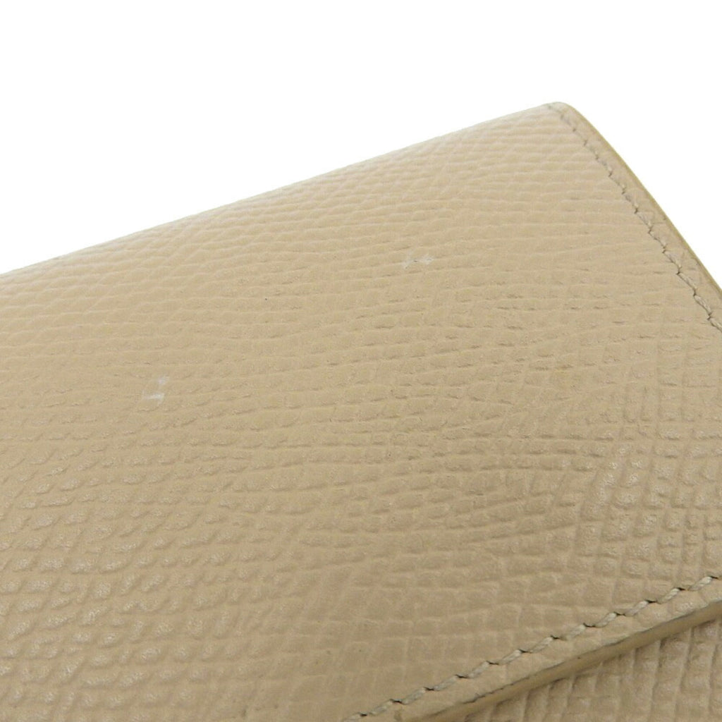 Celine Beige Leather Wallet (Tri-Fold)
