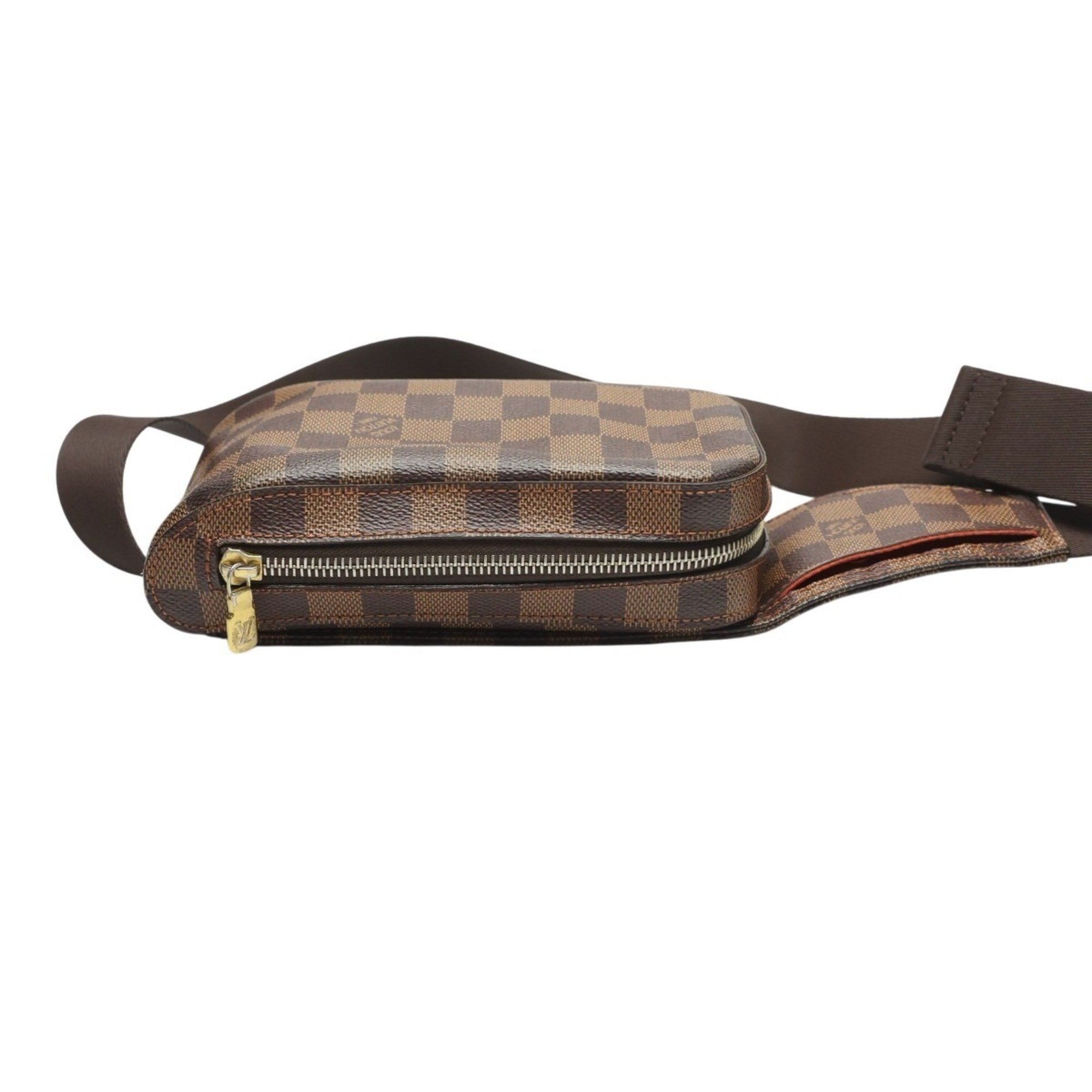 Louis Vuitton Brown Damier Canvas Ebene Damier Canvas Pouch Sling Bag