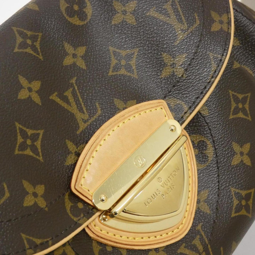 Louis Vuitton Marron Coated Canvas Shoulder Bag