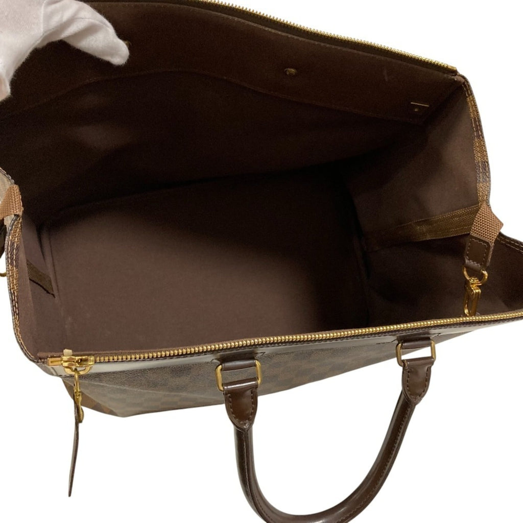 Louis Vuitton Damier Brown Damier Canvas Handbag