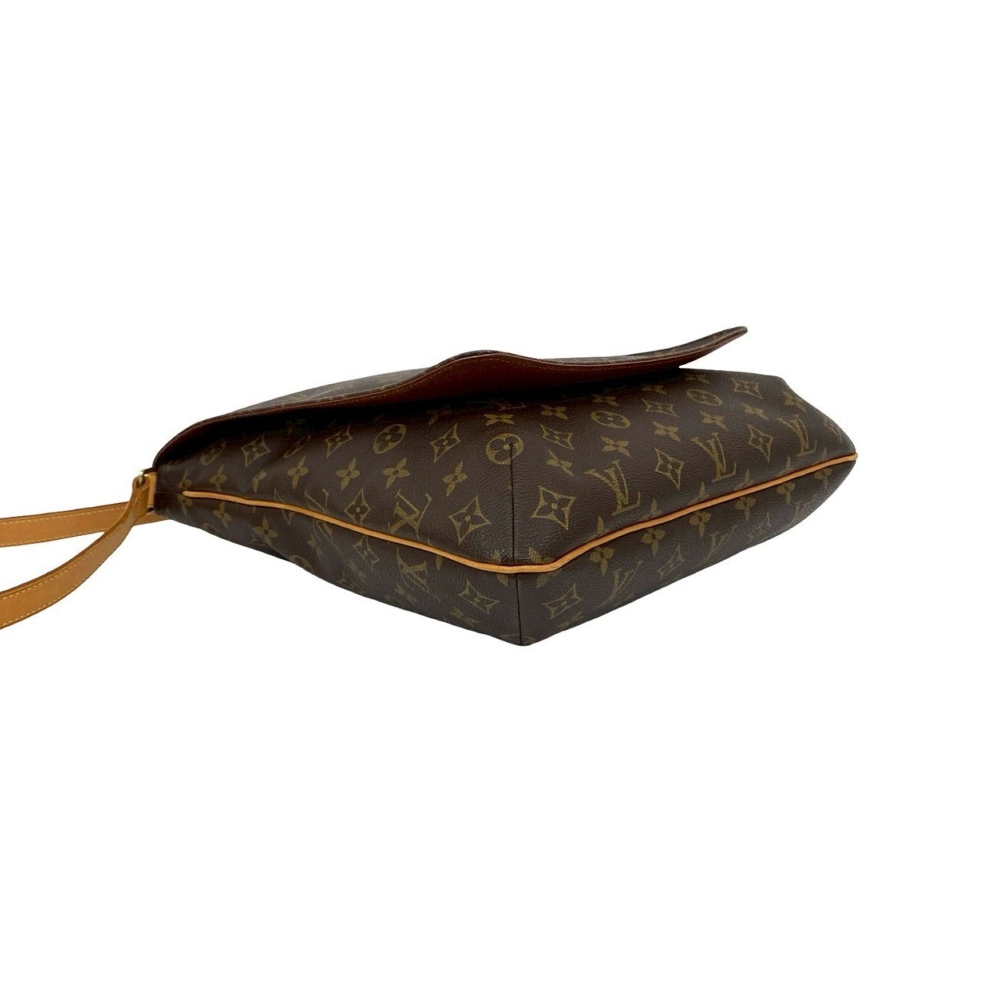 Louis Vuitton Brown Leather Pvc Pochette Shoulder Bag