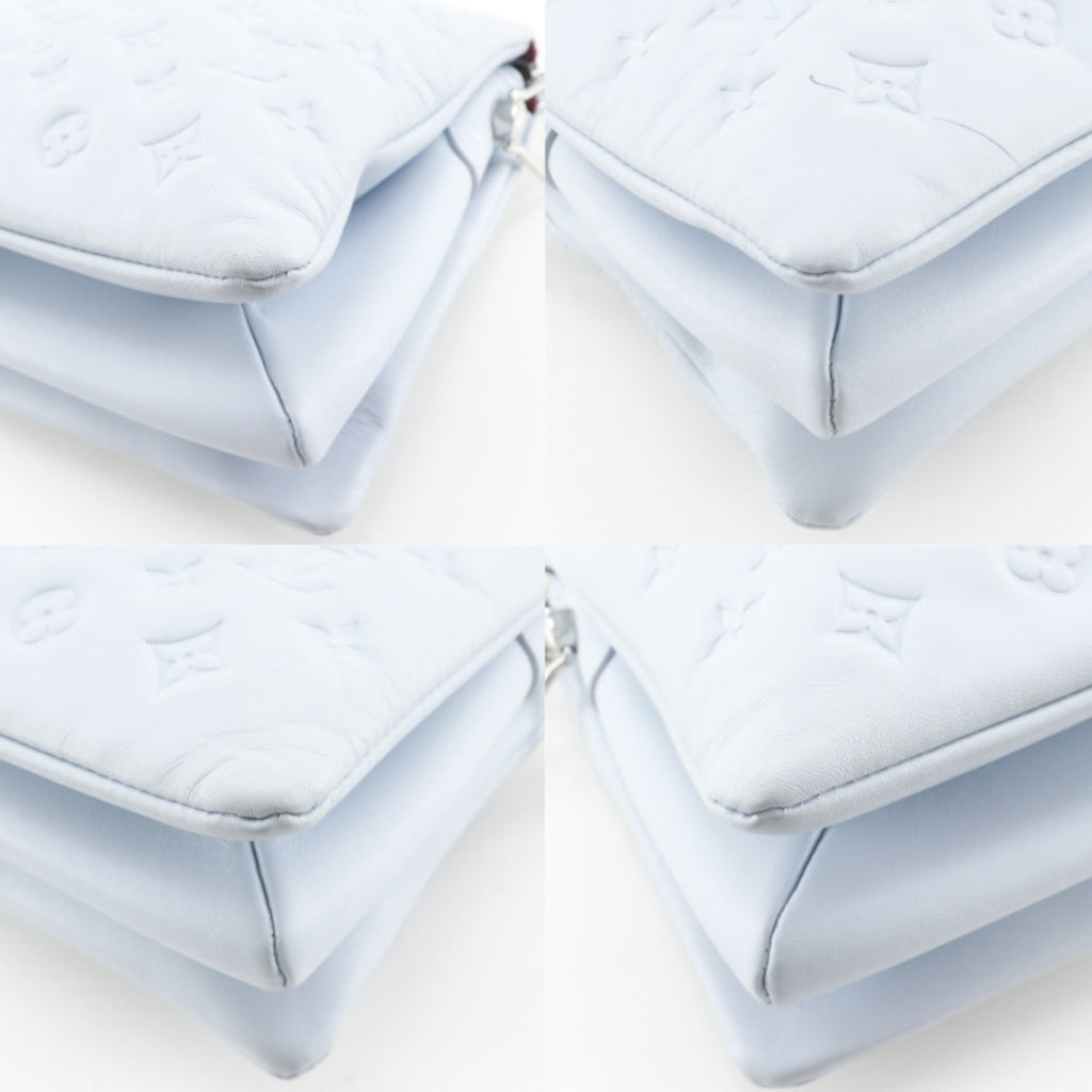Louis Vuitton Light Blue Monogram Shoulder Bag