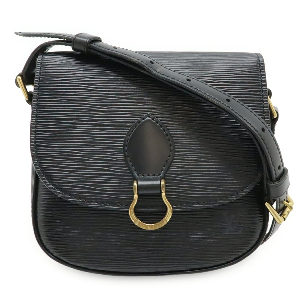 Louis Vuitton Epi Black Noir Epi Leather Pochette Shoulder Bag