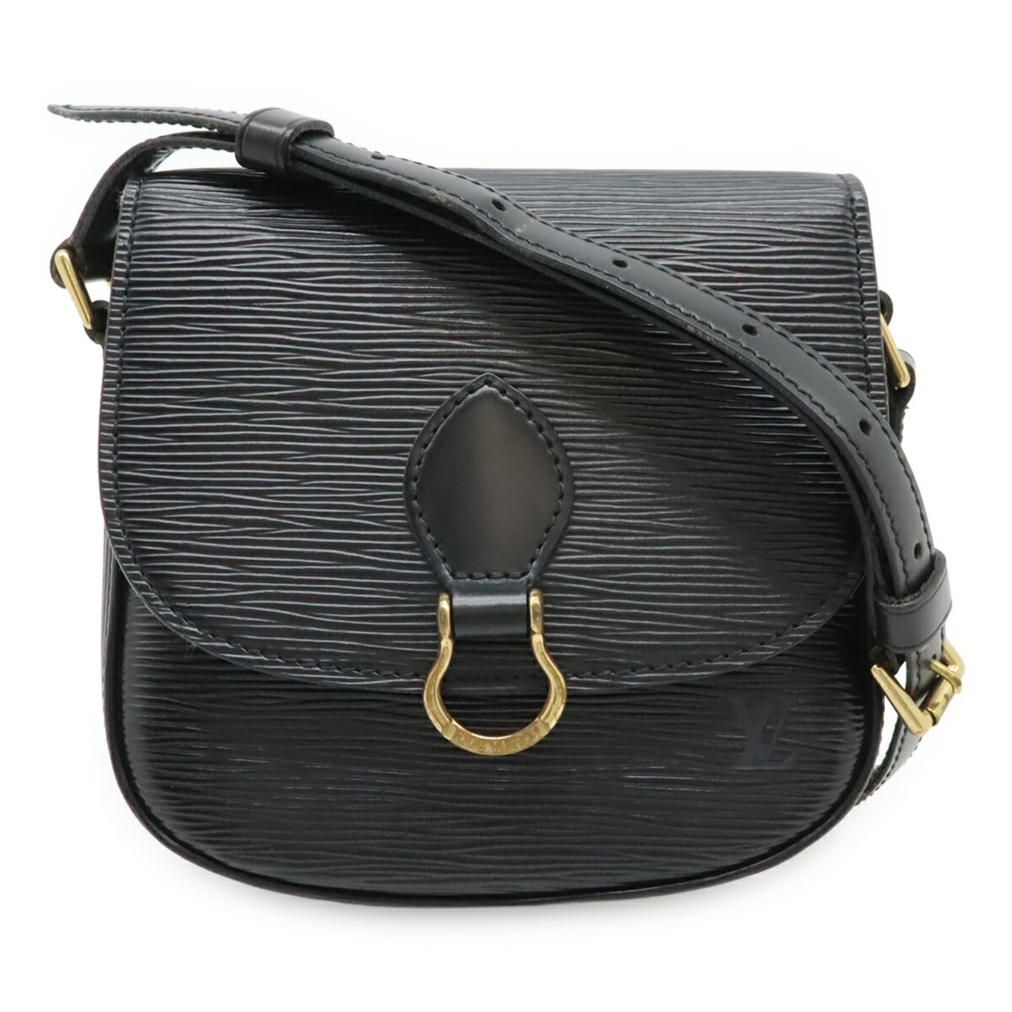 Louis Vuitton Epi Black Noir Epi Leather Pochette Shoulder Bag
