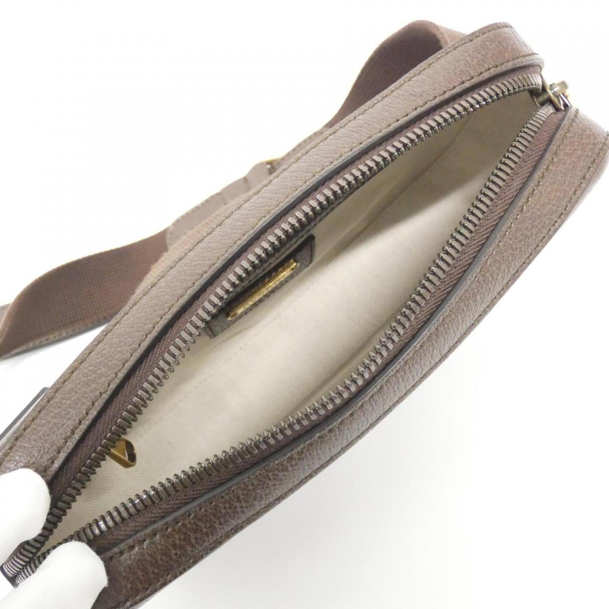 Gucci Brown Leather Fanny Pack (Pre-Owned)