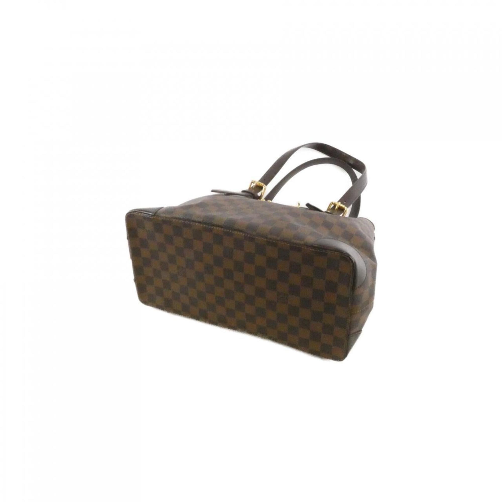 Louis Vuitton Damier Ebene Coated Canvas Handbag