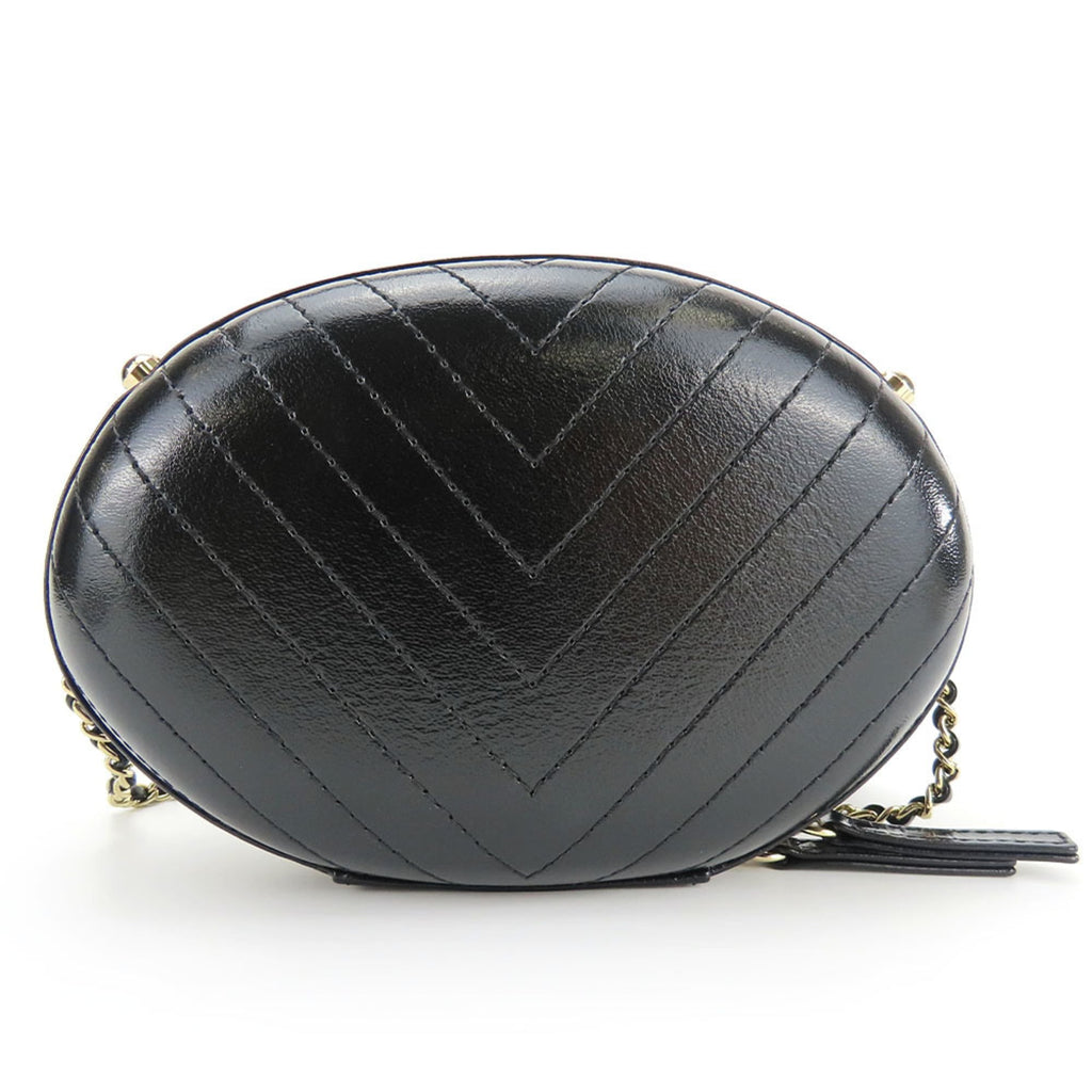 Chanel Black Leather Shoulder Bag