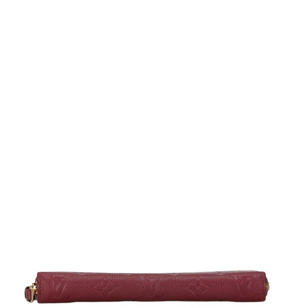 Louis Vuitton Purple Raisin Leather Long Wallet