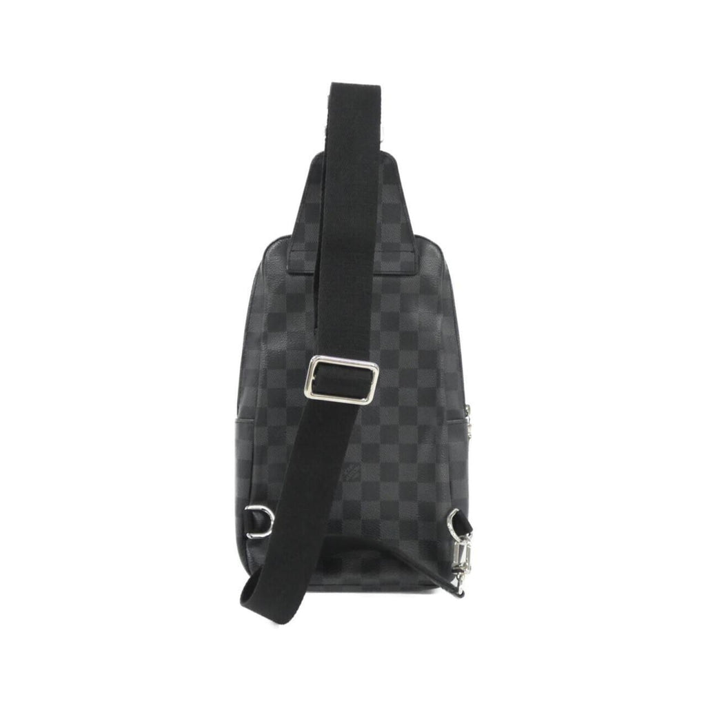Louis Vuitton Graphite Gray Coated Canvas Shoulder Bag